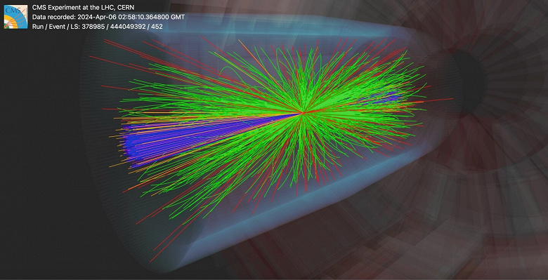 Алгоритм машинного обучения впервые полностью реконструировал столкновения частиц на большом адронном коллайдере